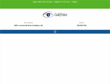 Tablet Screenshot of gaddyvision.com